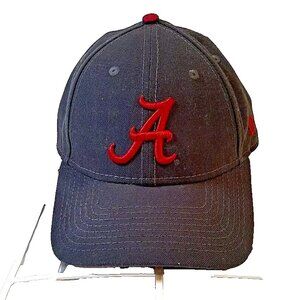 New Era 9Forty Alabama Crimson Tide Hat/Cap Gray Adjustable NCAA SEC